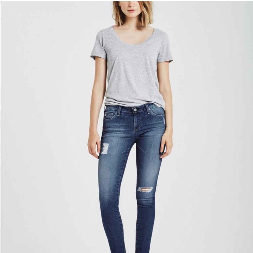AG Adriano Goldschmied Legging Ankle Super Skinny Jean